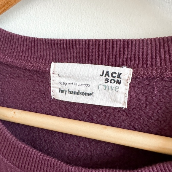 JACKSON ROWE • Vimy Crew Sweatshirt in Saffron - Picture 3 of 9